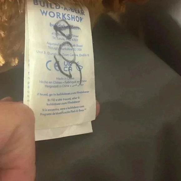 Build A Bear Happy Birthday Brown Teddy Bear Plush 15" Stuffed Animal Doll BAB - Picture 3 of 3